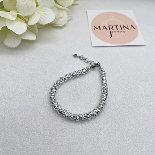 Bracciale intreccio 5 mm - Silver
