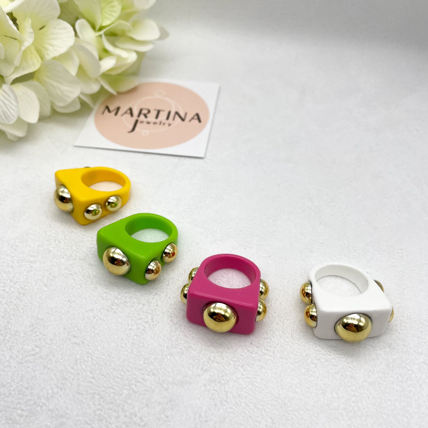 Anelli colorati Big point