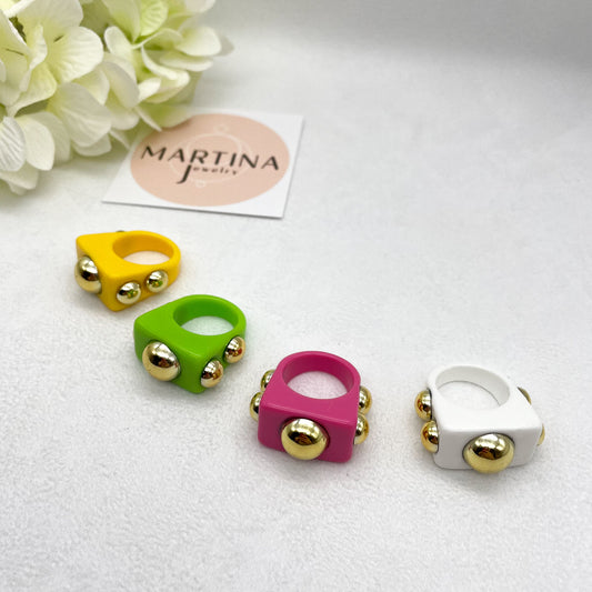 Anelli colorati Big point