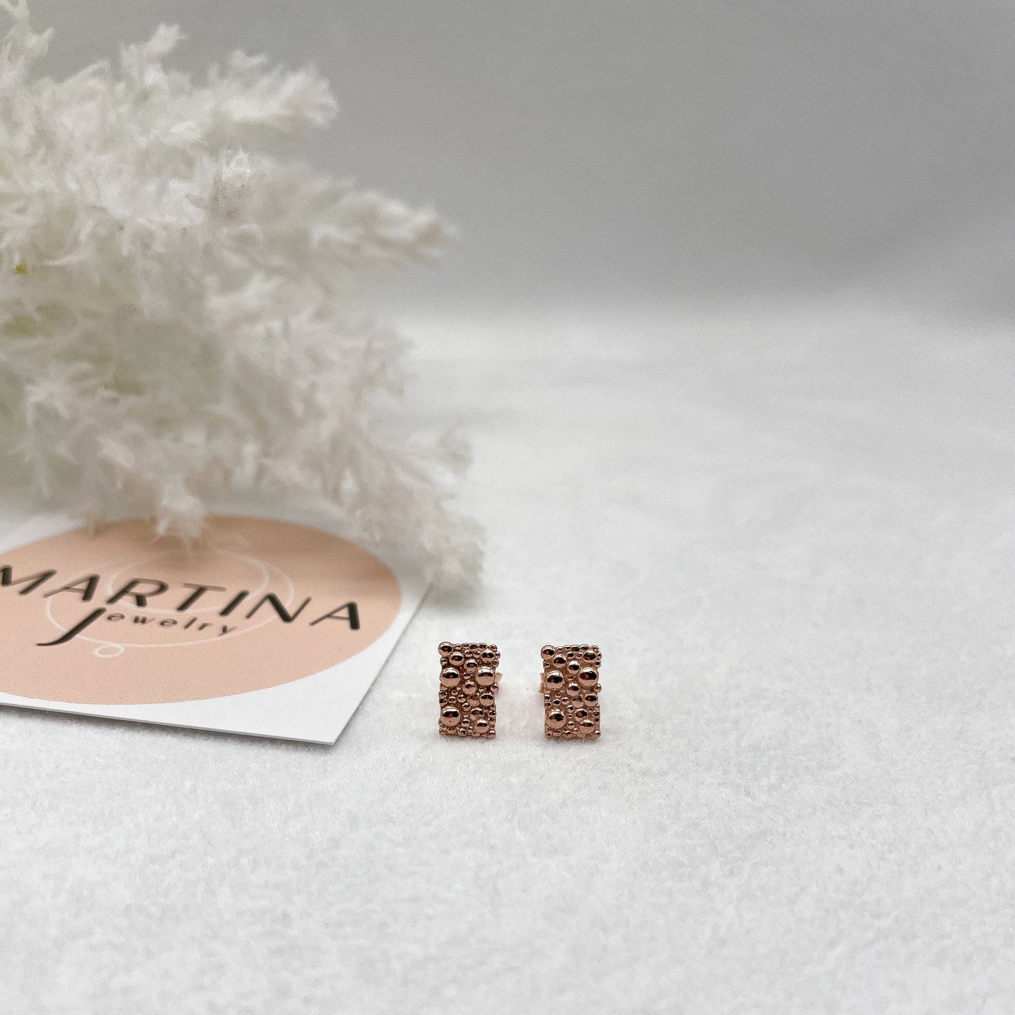 Orecchini modello Bolle - Rosè