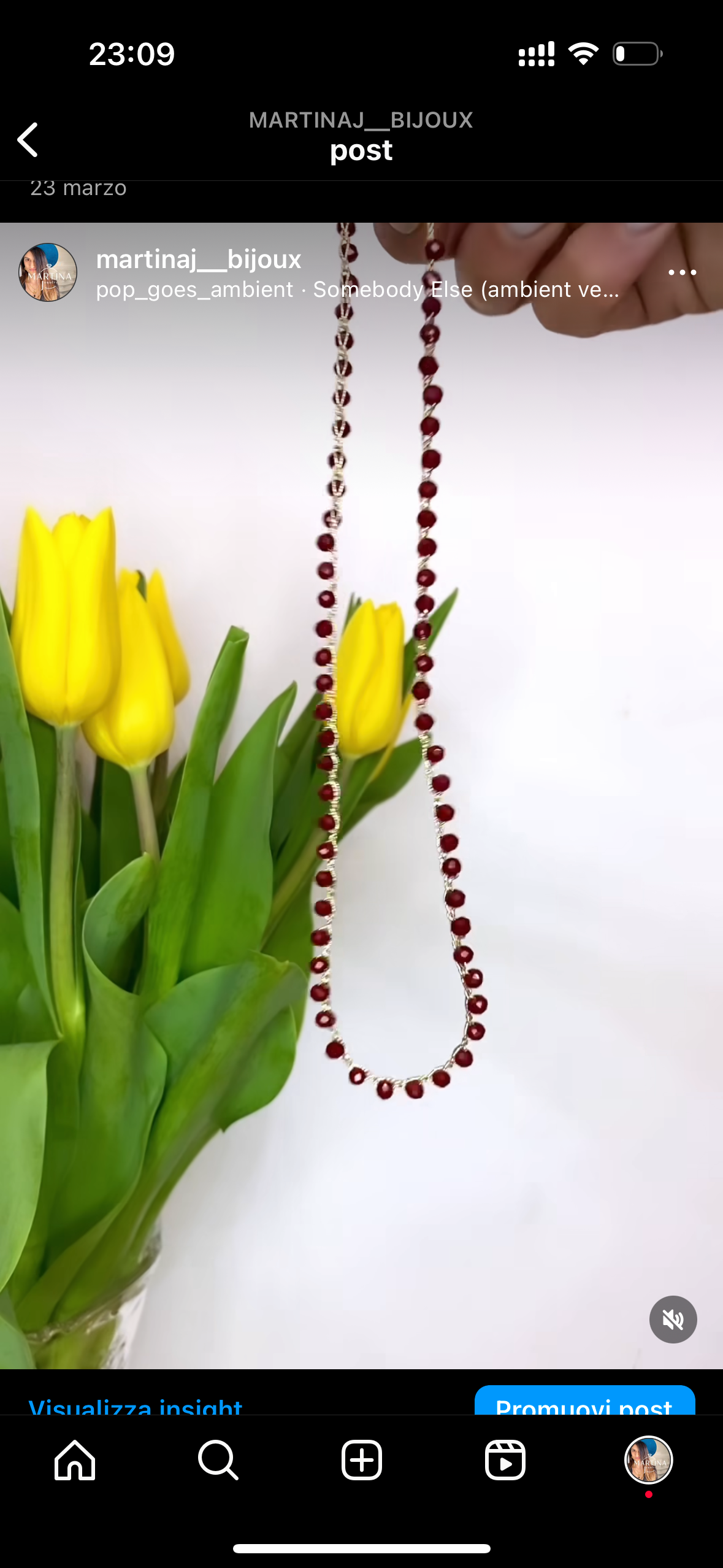 Collana cristalli colorati e lurex - base Rosè