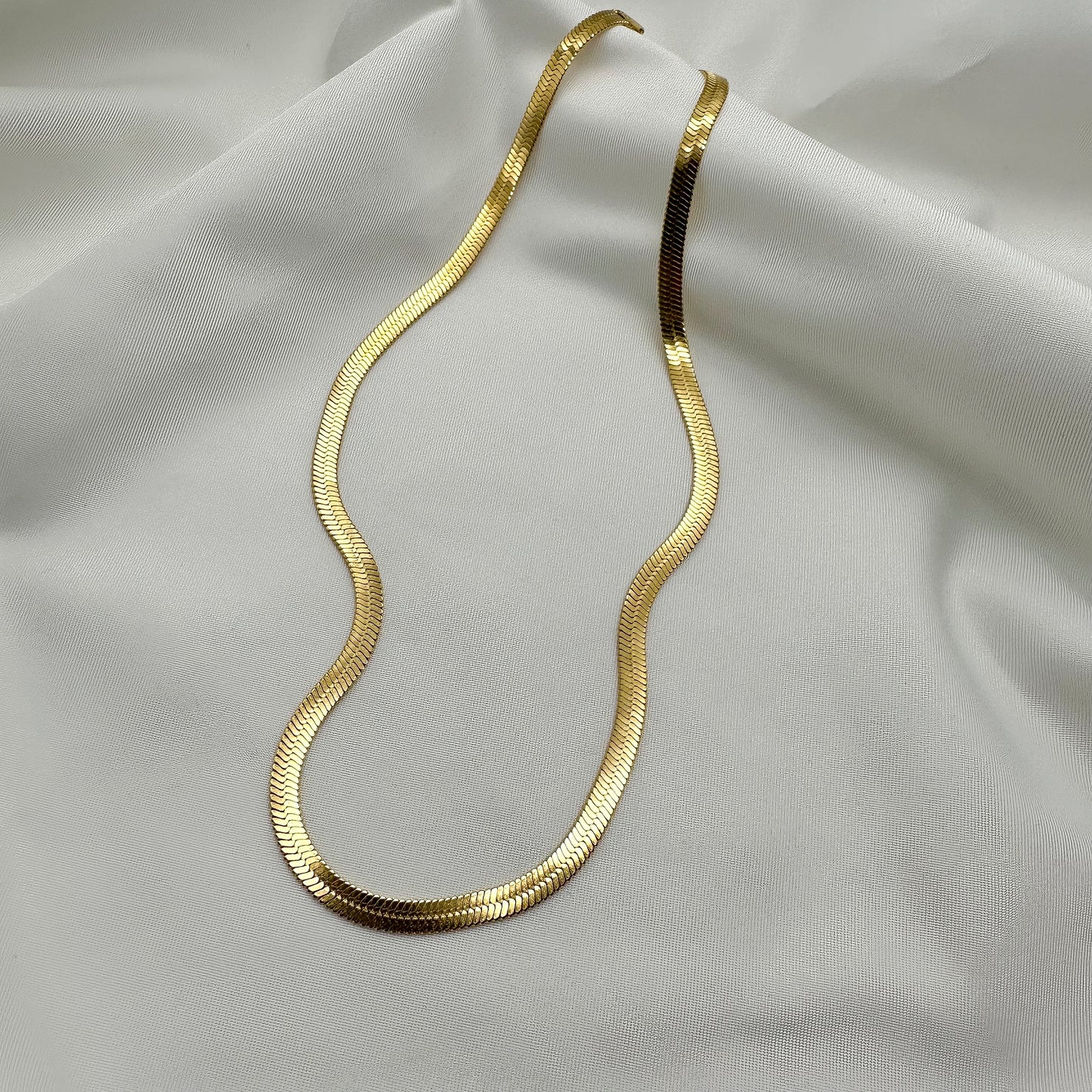 Collana girocollo medio snake - Gold