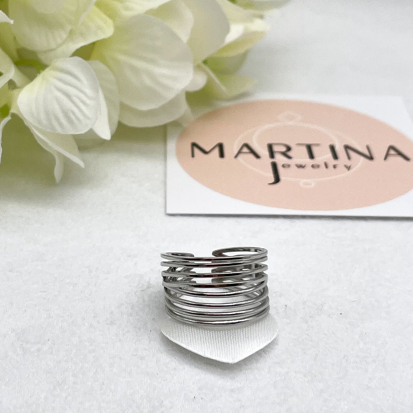 Anello multi fila - Silver