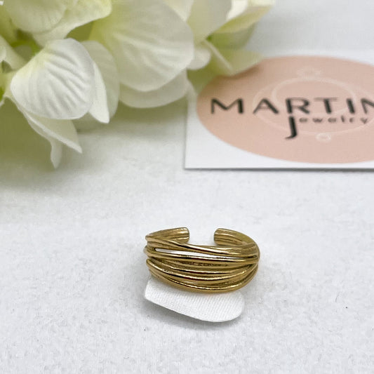 Anello multifilo - Gold
