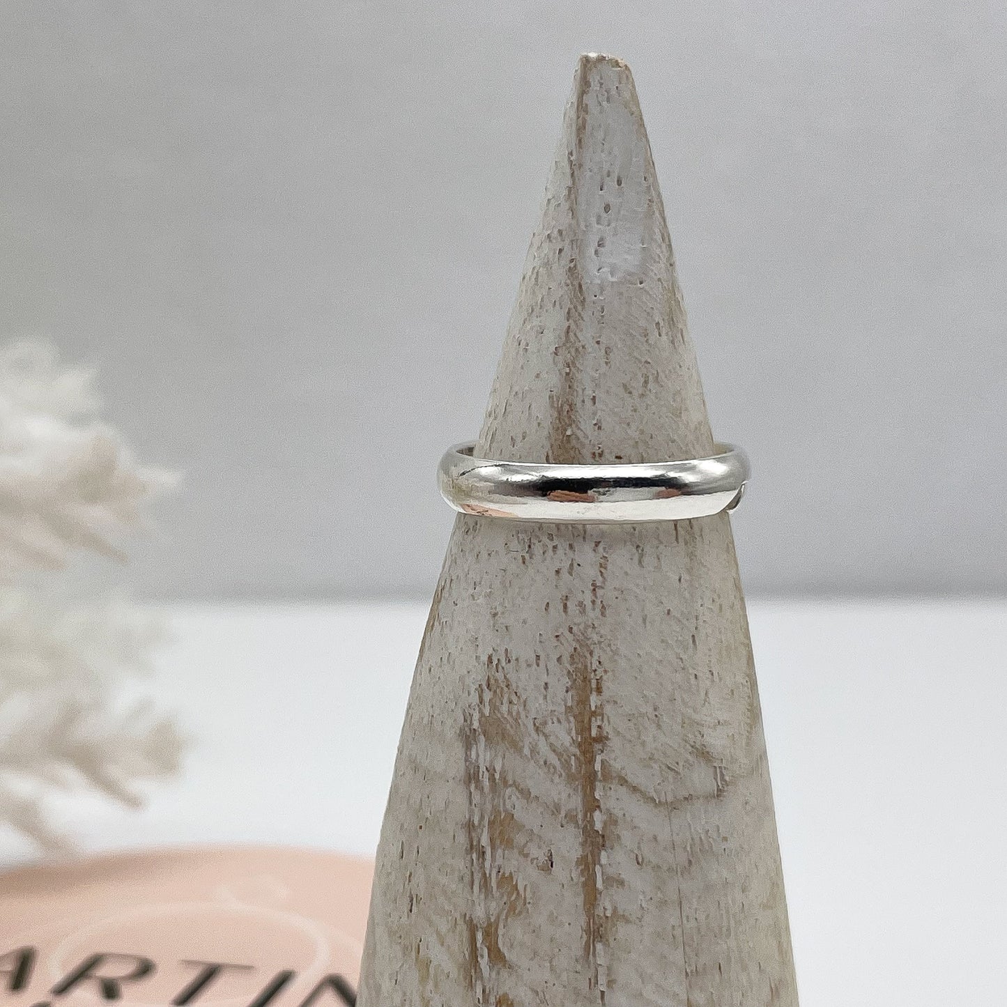 Anello fedina liscia - Silver