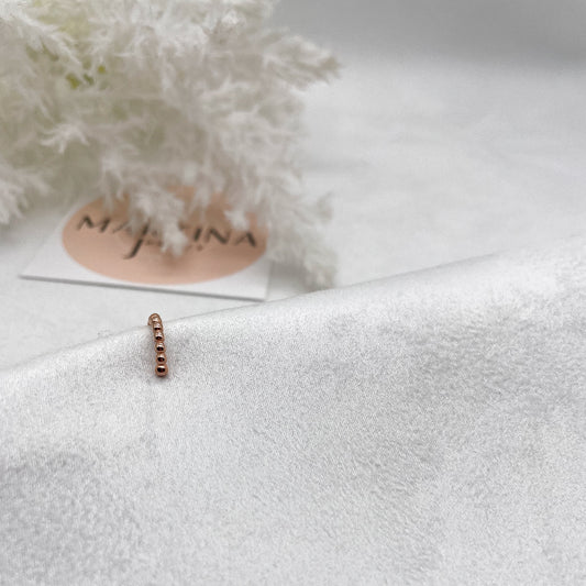 Orecchino Earcuff palline - Rosè