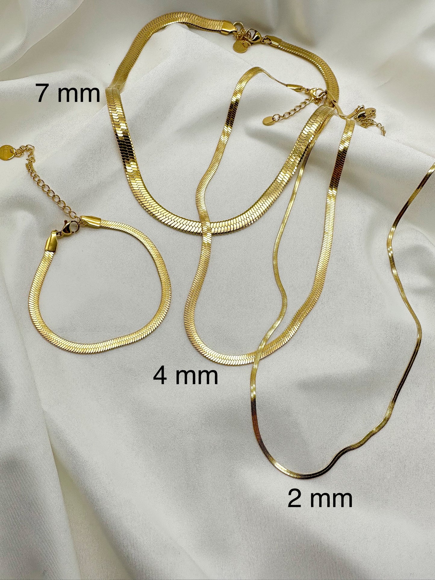 Collana girocollo grande snake - Gold