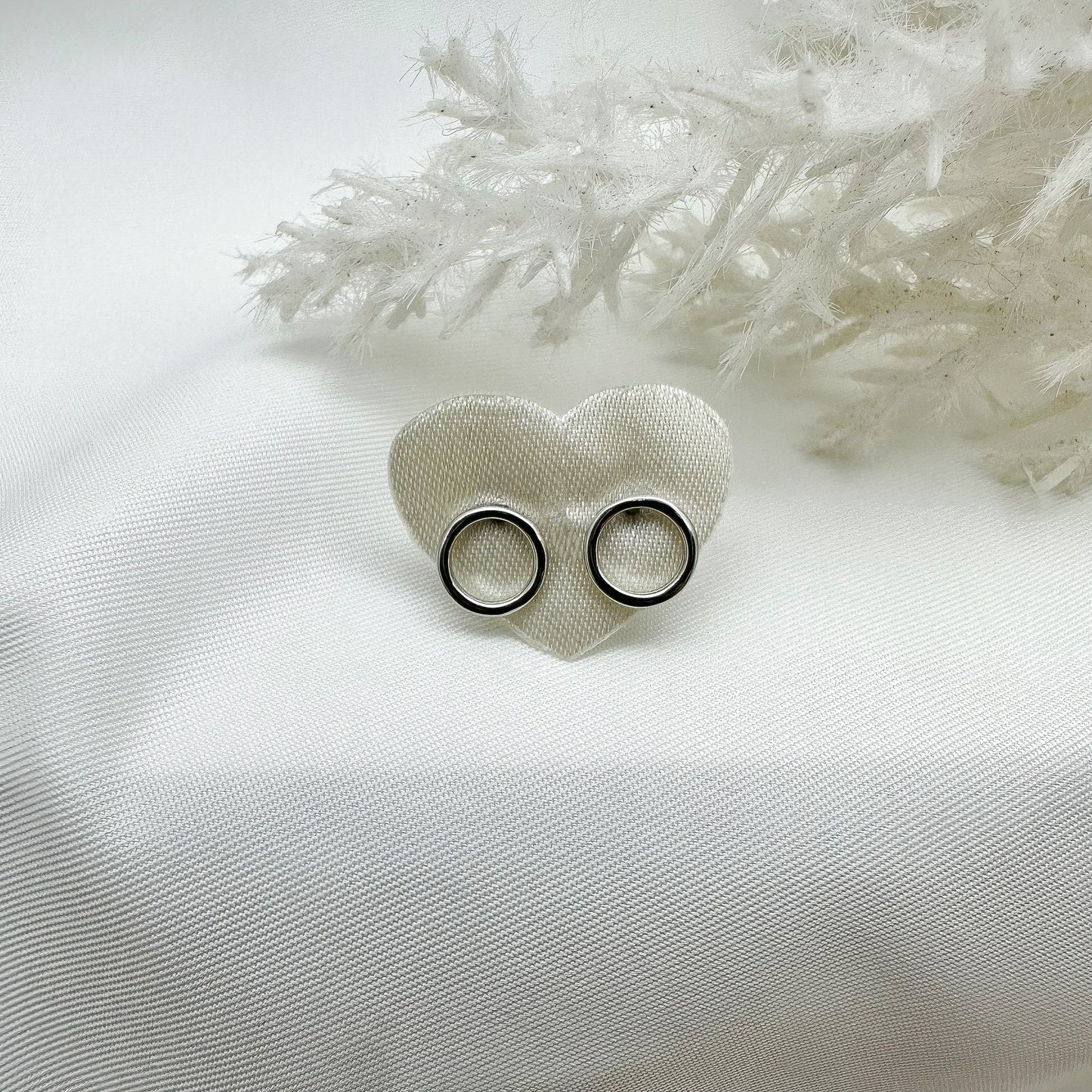 Orecchini cerchietti filigrana - Silver