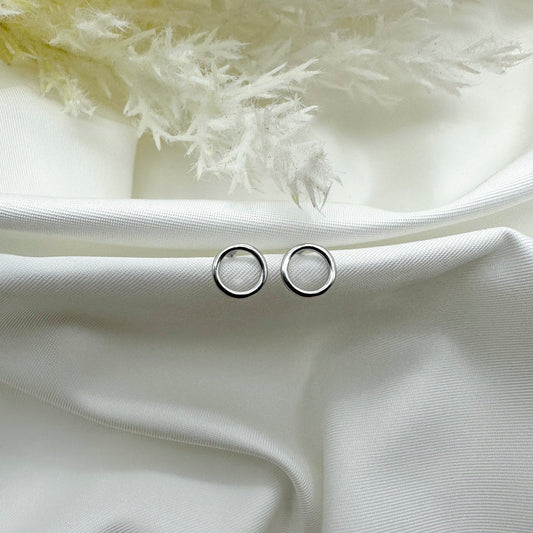 Orecchini cerchietti filigrana - Silver