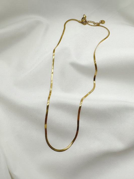 Collana girocollo piccolo snake - Gold