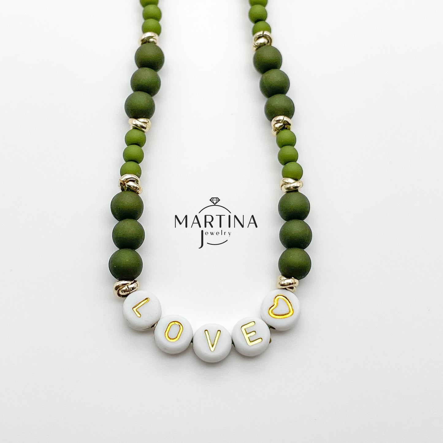 Catenella cellulare modello elegant personalizzabile - Verde