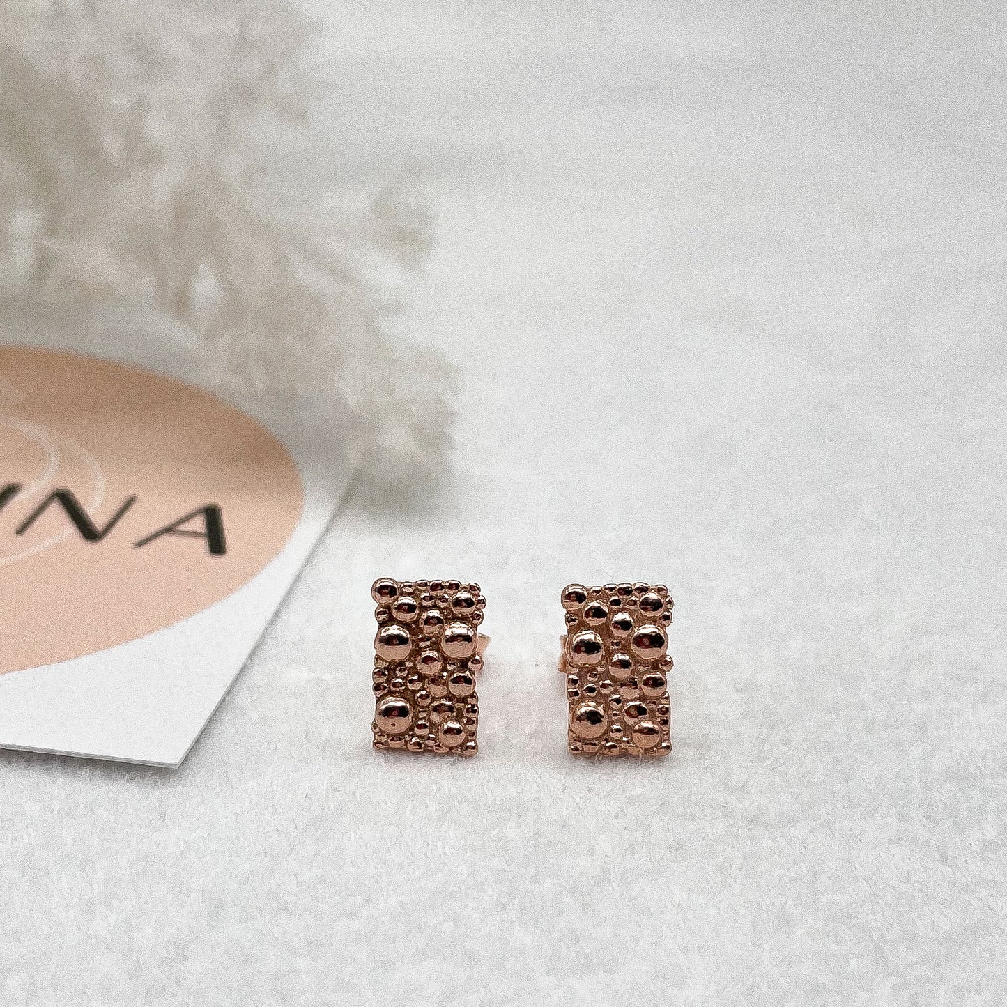 Orecchini modello Bolle - Rosè
