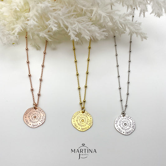 Collana talismano portafortuna - Gold