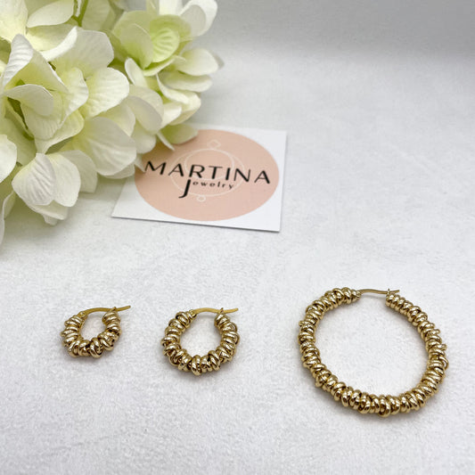 Orecchini intreccio - Gold