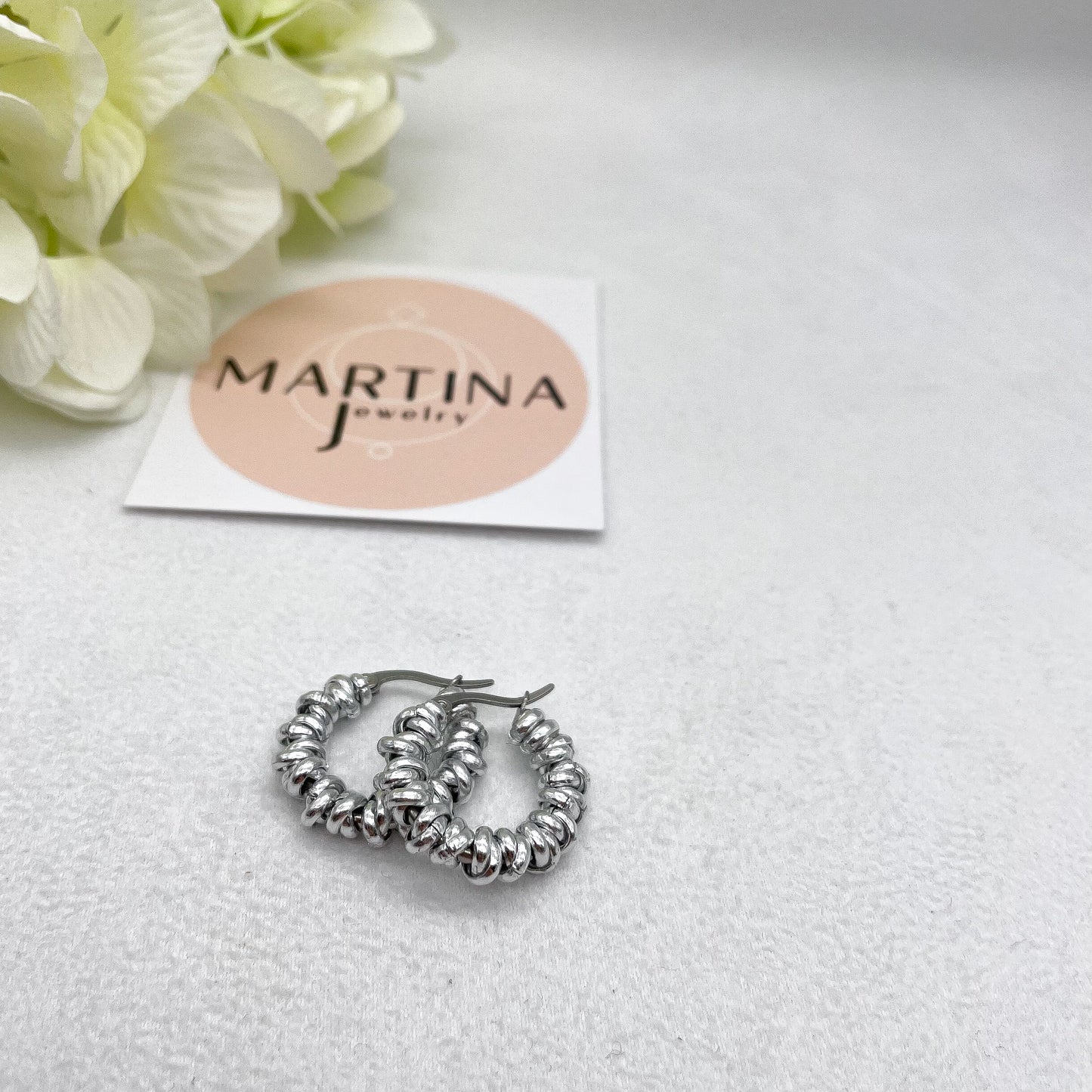 Orecchini intreccio - Silver